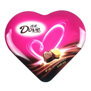 Dvoe德芙心语礼盒2种口味夹心巧克力礼品礼物 心语礼盒98g